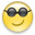 Smiley Cool Icon